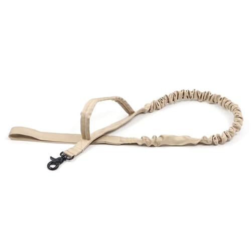 Hundehalsband Trainingshalsbänder Design Hundehalsband für große Hunde Militärisches Hundehalsband für mittelgroße und große Hunde Heimtierbedarf-Schleppseil-Khaki,L(45-55cm) von LORSHEL