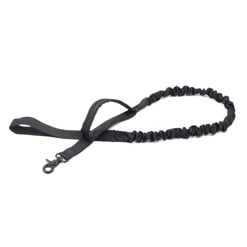 Hundehalsband Trainingshalsbänder Design Hundehalsband für große Hunde Militärisches Hundehalsband für mittelgroße und große Hunde Heimtierbedarf-Schleppseil-Schwarz,L(45-55cm) von LORSHEL