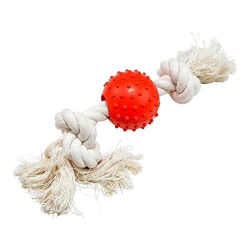 Love Story Spielzeug Ball Gummi auf Seil, Durchmesser 7 x Höhe 33 cm, Rot von Love Story