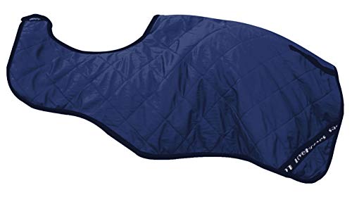 LOVEHORSES Wellness Technology - Bio-Keramik Bio Back Rückenwärmer/Ausreitdecke - Standard 100 by Oeko-TEX® Zertifiziert - Made in Italy - Large cm. 145, Blue Navy von LOVEHORSES