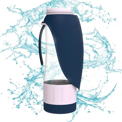 Hundeflaschen-Wasserspender, tragbare Hundewasserflasche, 300 ml tragbare Wassertrinkflasche für Hunde, Haustierbedarf, Wasserflasche für unterwegs zum Füttern von Katzen, Kaninchen und von LOVEMETOO