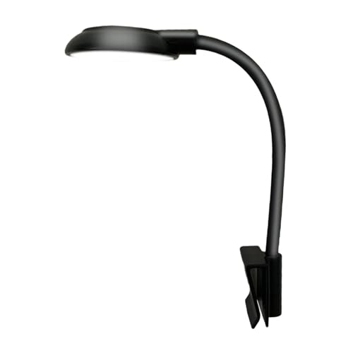 LOVIVER Aquarium Licht, Aquarium Pflanzen Licht Clip, Energiesparende Aquarium Lampen, Leicht, Bepflanzte Tanks, Tank, USB Pflanzenbeleuchtung, Schwarz von LOVIVER