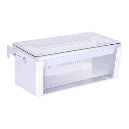 LOVIVER Filterbox für Aquarien, Mehrzweck-Filterbox, geräuscharm, Wasserfall-Durchflussfilterbox, Wassertankfilter für, 24 cm x 12.5 cm x 10 cm von LOVIVER