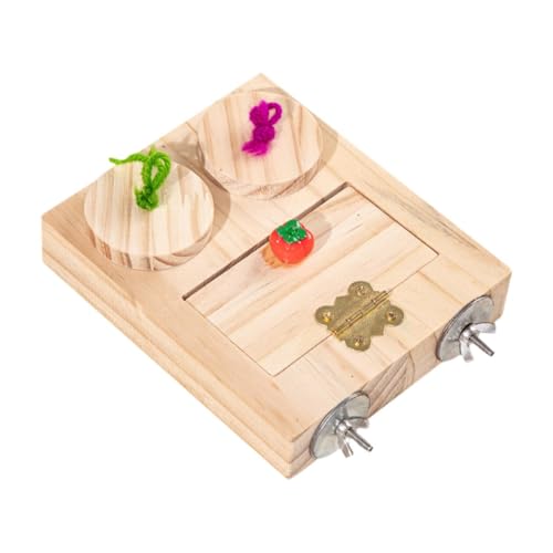 LOVIVER Futterbox für Vögel, Spielzeug, Bereicherung für Futtersuche, Spielzeug, Fütterungsspielzeug, Futtersuche, Spielzeug, Vogel-Puzzle-Spielzeug für von LOVIVER