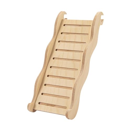 LOVIVER Hamsterleiter aus Holz, Rampe für Hasenstall, Spielzeug für Rattenkäfig, Zwerghamsterbrücke, Leiterbrücke, für Kleintiere, Chinchilla, M LOVIVER Hamsterleiter aus Holz, Rampe für Hasenstall, Spielzeug für Rattenkäfig, Zwerghamsterbrücke, Leiterbrücke, für Kleintiere, Chinchilla, M von LOVIVER