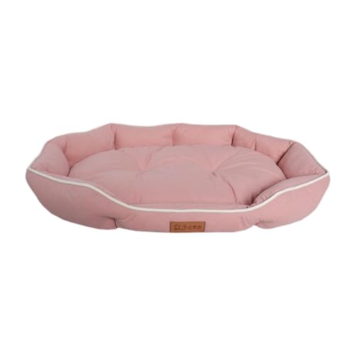 LOVIVER Hundebett, Haustiermatratze, waschbar, Haustier-Schlafmatte, bequemes Hundezwingerbett, Hundesofa, Haustiermatte für große Hunde, Katzen, ROSA von LOVIVER