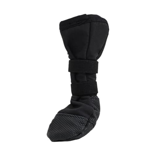 LOVIVER Hundestiefel Pfotenschutz, atmungsaktiv, warm, für verletzte Pfoten, Schutzstiefel, Schutzstiefel für Hunde zum Spazierengehen auf harten Böden, L von LOVIVER