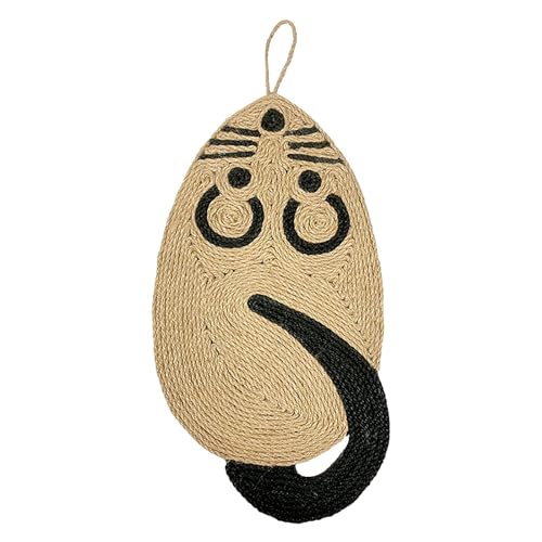 LOVIVER Katze Scratcher Pad Katze Schlafen Pad Haustier Geschenk Montiert Niedlichen Möbel Krallen Hängen Matte Übung Spielen, Mäuse von LOVIVER