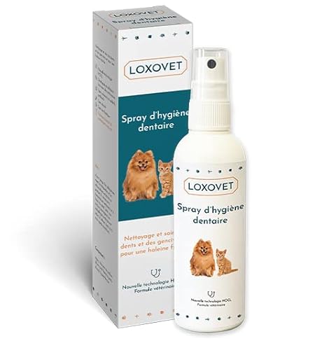 Loxovet Zahnhygiene-Spray 100 ml für Hunde, Katzen, Haustiere von LOXOVET