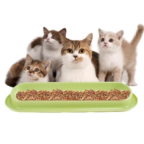 Erhöhte Katze, lange Futterschale für Haustiere, 15 Grad abgewinkelter Teller, lange Futterschale, Wasser- und Futternapf, Haustierbedarf, erhältlich für Katzen und von LPORF