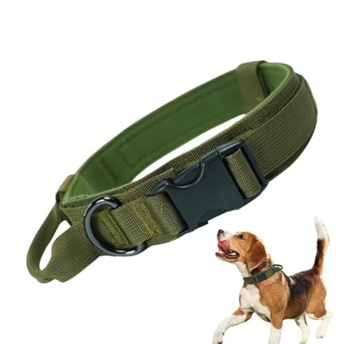 Halsband für Haustiere, Halsband für Hunde, groß, aus Nylon, verstellbar, bequeme Halsbänder für sicheres Training für mittelgroße und große Hunde von LPORF