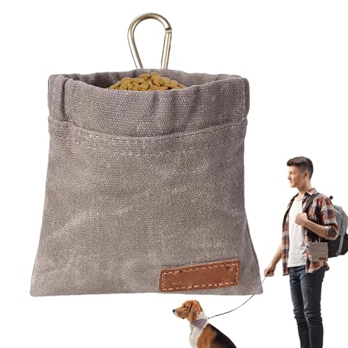 Hundeauslauftasche, Gürteltasche für Hundeleckerlis, Snackbeutel für das Welpentraining, Haustier-Snack-Leckerli-Beutel, Hunde-Trainings-Leckerli-Beutel, Hundefutter-Spenderbeutel für Spaziergänge mit von LPORF