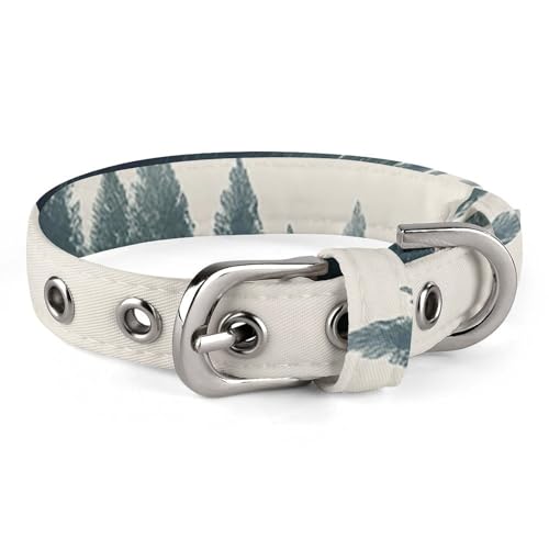 Haustier-Halsband, Landschaft, Bergdruck, ganzjährig, weiches Haustierhalsband, niedliches Haustierhalsband, leicht, stilvolles Hundehalsband von LQPMNK