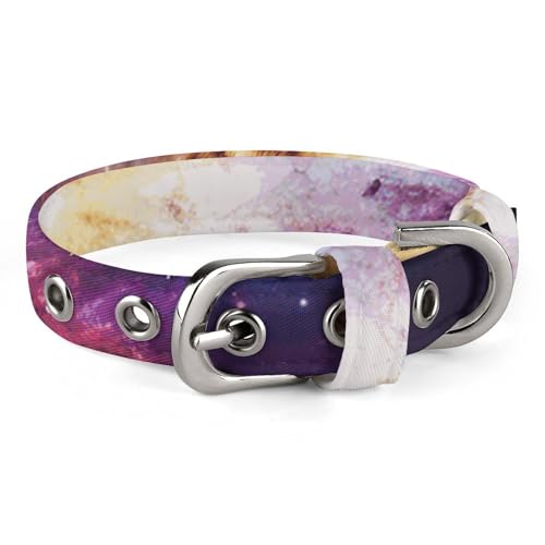 Haustier-Halsband, Nebel und Galaxie-Druck, ganzjährig, weiches Haustierhalsband, niedliches Haustierhalsband, leichtes Haustierhalsband, stilvolles Hundehalsband von LQPMNK