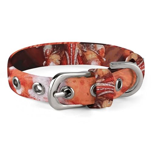 Haustierhalsband, Hummer-Druck, Ganzjahres-Haustier-Halsband, weiches Haustierhalsband, niedliches Haustierhalsband, leicht, stilvolles Hundehalsband von LQPMNK