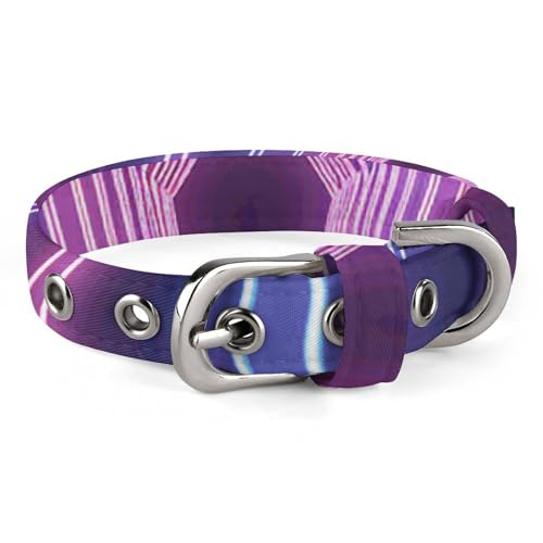 Haustierhalsband, Neonlichter, Tunneldruck, Ganzjahres-Haustierhalsband, weiches Haustierhalsband, niedliches Haustierhalsband, leichtes Haustierhalsband, stilvolles Hundehalsband von LQPMNK