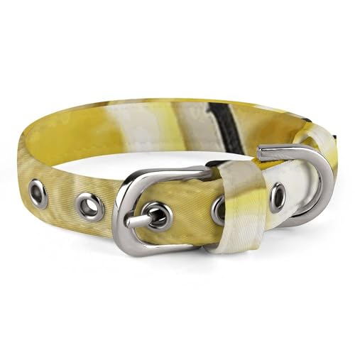 Haustierhalsband, Zitronenmuster, Ganzjahres-Haustier-Halsband, weiches Haustierhalsband, niedliches Haustierhalsband, leicht, stilvolles Hundehalsband von LQPMNK