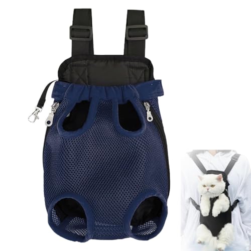 Furry Pawsy-Trage, Furry Pawsy-Katzenrucksack, Haustier-Reisetrage, Katzenbabytrage, Furry Pawsy-Katzenrucksack, Bequeme Schultergurte, verstellbar (L,D) von LQVNSAX