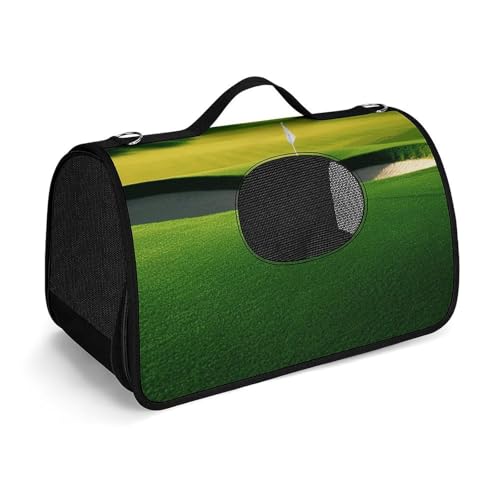 Haustier-Handtaschen, Golfplatz-bedruckte Haustier-Handtaschen, faltbare Haustier-Handtaschen, universelle Haustierhandtaschen von LQWOK