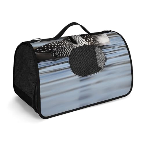 Haustier-Handtaschen, Loon Birds bedruckte Haustier-Handtaschen, faltbare Haustier-Handtaschen, universelle Haustier-Handtaschen von LQWOK