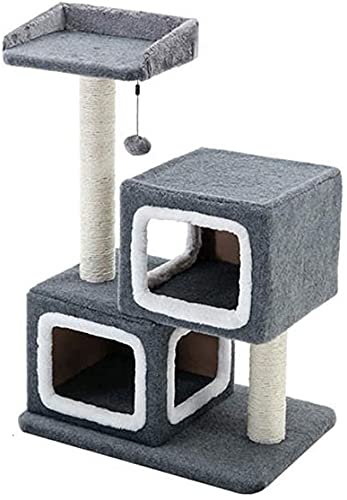 Kletterbaum Katzenkratzbaum Katzenbaum Activity Center Schlafplatz Haus für Katzen Haustiermöbel Kratzen Klettern LSDRALOBOOE 716 von LSDRALOBOOE