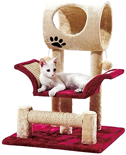 Kletterbaum Katzenkratzbaum Katzenbaum Funktion Katzenkletterturm Spielzeug Kratzbaum Stall Katzenkratzbäume LSDRALOBOOE 716 von LSDRALOBOOE