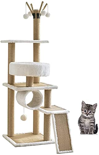 Kletterbaum Katzenkratzbaum Katzenbaum Katzenkletterturm Spielzeug Kratzbaum Stall Katzenkratzpfosten Funktion LSDRALOBOOE 716 von LSDRALOBOOE