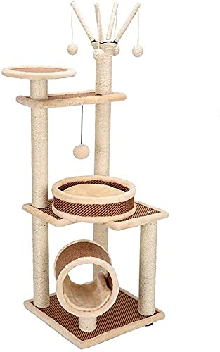 Kletterbaum Katzenkratzbaum Katzenbaum Scratch Kratzbaum Ruhebett Spielzeug Kratzbaum Activity Center LSDRALOBOOE 716 von LSDRALOBOOE