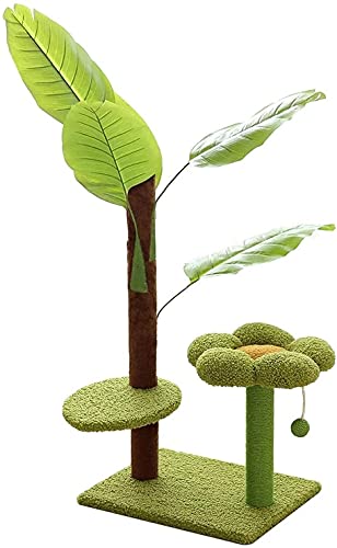 Kratzbaum Katzenbaum Kratzbaum Kletterbaum Kratzbaum All-In-One Katzenkratzbrett Four Seasons Sisal Katzenklettergerüst Bananenbaum LSDRALOBOOE 712 von LSDRALOBOOE