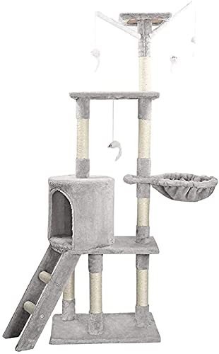 Kratzbaum Katzenbaum Kratzbaum Kletterbaum Kratzbaum One Cat Jumping Platform Tongtianzhu Katzenspielzeug Liefert Katzenklettergerüst Große Katzenvilla LSDRALOBOOE 712 von LSDRALOBOOE