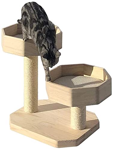 Kratzbaum Katzenbaum Kratzbaum Kletterbaum Solide Sisal Katzenkratzbaum Katzenhaus Katzenklettern Katzenregal Katzennest Katzennest Katzenklettergerüst LSDRALOBOOE 712 von LSDRALOBOOE