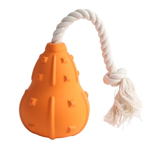 LTSQIN Dog Toys Pumpkin Pet Chew Toys Interactive Toys Pet Bite Toys Multifunctional Interactive Teething Toys for Cats and Dogs von LTSQIN