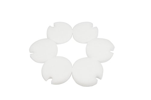 LTWHOME Fine Filter Pads geeignet für Eheim Aqua Compact 40/60 (Packung mit 6) von LTWHOME