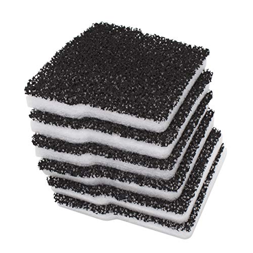 LTWHOME Kohlenfaser/Woll-Ersatzpads Serie passend für Blagdon Mini-Pond (6 Serien) von LTWHOME