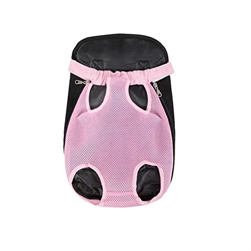 LUCBEI Haustier Einstellbarer Hunde-Rucksack, vierbeinige Katzen- und Hund-Faltbare Tragetasche, modische Reiseartikel Taschenträger (Color : Type 1, Size : L) von LUCBEI