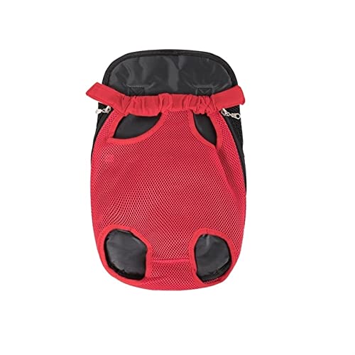 LUCBEI Haustier Einstellbarer Hunde-Rucksack, vierbeinige Katzen- und Hund-Faltbare Tragetasche, modische Reiseartikel Taschenträger (Color : Type 2, Size : M) von LUCBEI