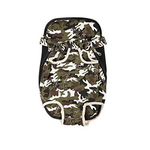 LUCBEI Haustier Einstellbarer Hunde-Rucksack, vierbeinige Katzen- und Hund-Faltbare Tragetasche, modische Reiseartikel Taschenträger (Color : Type 4, Size : L) von LUCBEI