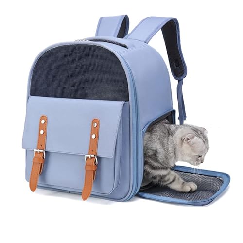 LUCBEI Haustier Haustier-Katzen-Taschen-Katzen-Rucksack, tragbar, for Katzen, kleine Hunde, Heimtierbedarf, Outdoor-Reiserucksack Taschenträger (Color : 1) von LUCBEI