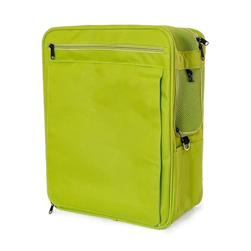 LUCBEI Haustier Haustier-Katzentragetasche, Reiserucksack, Handtasche, kleine Katzen- und Hundetragetasche Taschenträger (Color : Groen) von LUCBEI