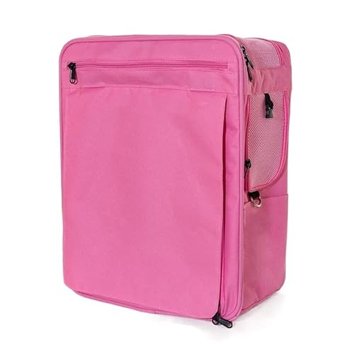 LUCBEI Haustier Haustier-Katzentragetasche, Reiserucksack, Handtasche, kleine Katzen- und Hundetragetasche Taschenträger (Color : Roze) von LUCBEI