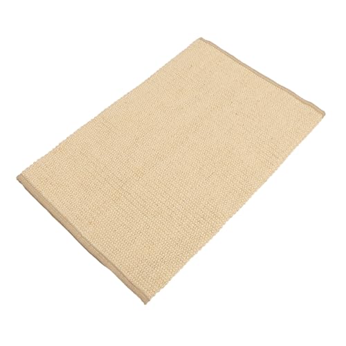 LUCKDANO Abriebfeste, Horizontale Sisal-Kratzmatte für Katzen, Schützt die Couch, mit Klettverschluss, 35,43 X 19,69 X 0,79 Zoll, Horizontale Sisal-Kratzmatte für Katzen, Schützt die von LUCKDANO