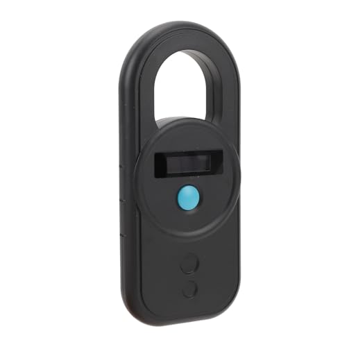 LUCKDANO Hochempfindlicher Dual-Frequenz-Mikrochip-Scanner für Haustiere, USB-Schnittstelle, Wiederaufladbarer Tag-Leser für Tier-ID-Tag-Scanner (Black) von LUCKDANO