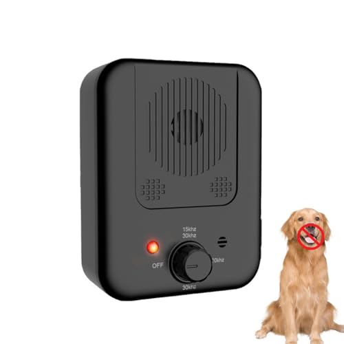 LUCKKY Barkbuddy Anti Barking Device, Pups Dream Bark Buddy Anti Barking Device, Antibell für Hunde, Auto-Anti Bell Gerät Hunde, Antibell Ultraschall Gerät mit Trainings-/Abschreckungsmodi von LUCKKY