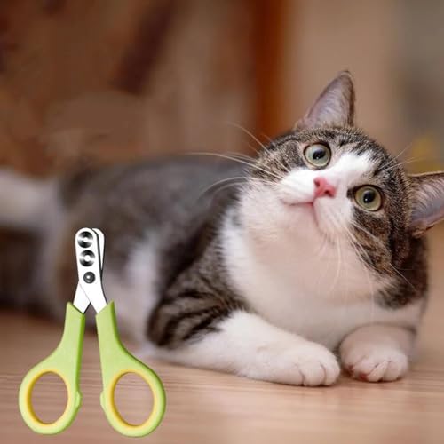 LUCKKY Mühelos Tiernagelknipser, Effortless Pet Nail Clippers, Nagelknipser für Haustier, Profi Krallenschere für Hunde und Katzen, kleine Haustiere-Nagelschneider-Schere von LUCKKY