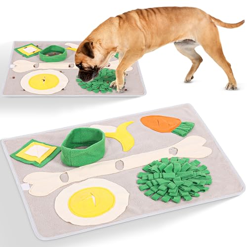 Schnüffelmatte für Hunde, 60 x 50 cm, interaktives Puzzle-Spielzeug für Training und Stressabbau, fördert natürliche Futtersuche von LUFTPETS