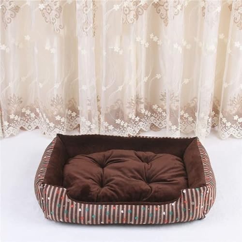 LUNYY Baby Soft Großes Haustier Hundebett Katzenhütte Warme Gemütliche Hundehütte Weiches Fleece Nest Hundekörbe Matte Herbst Winter wasserdichte Hundehütte von LUNYY