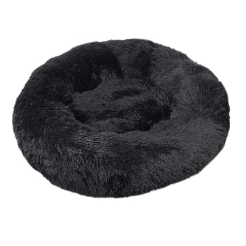 LUNYY Donut Hundezubehör für große Hunde, Katzenhaus, Plüsch-Haustierbett für Hunde, XXL, runde Matte für kleine, mittelgroße Tiere, beruhigend, 100 cm von LUNYY