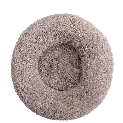 LUNYY Donut Hundezubehör für große Hunde, Katzenhaus, Plüsch-Haustierbett für Hunde, XXL, runde Matte für kleine, mittelgroße Tiere, beruhigend, 100 cm von LUNYY