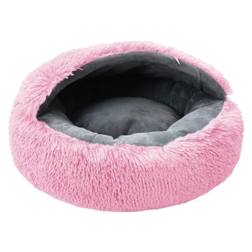 LUNYY Shell Round Pet Cat Bed Four Seasons Universelles warmes und bequemes Haustierzubehör Schlafschutzartefakt Pastorale Perserkatze von LUNYY