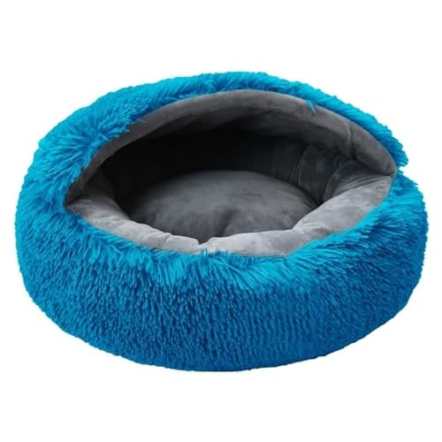 LUNYY Shell Round Pet Cat Bed Four Seasons Universelles warmes und bequemes Haustierzubehör Schlafschutzartefakt Pastorale Perserkatze von LUNYY